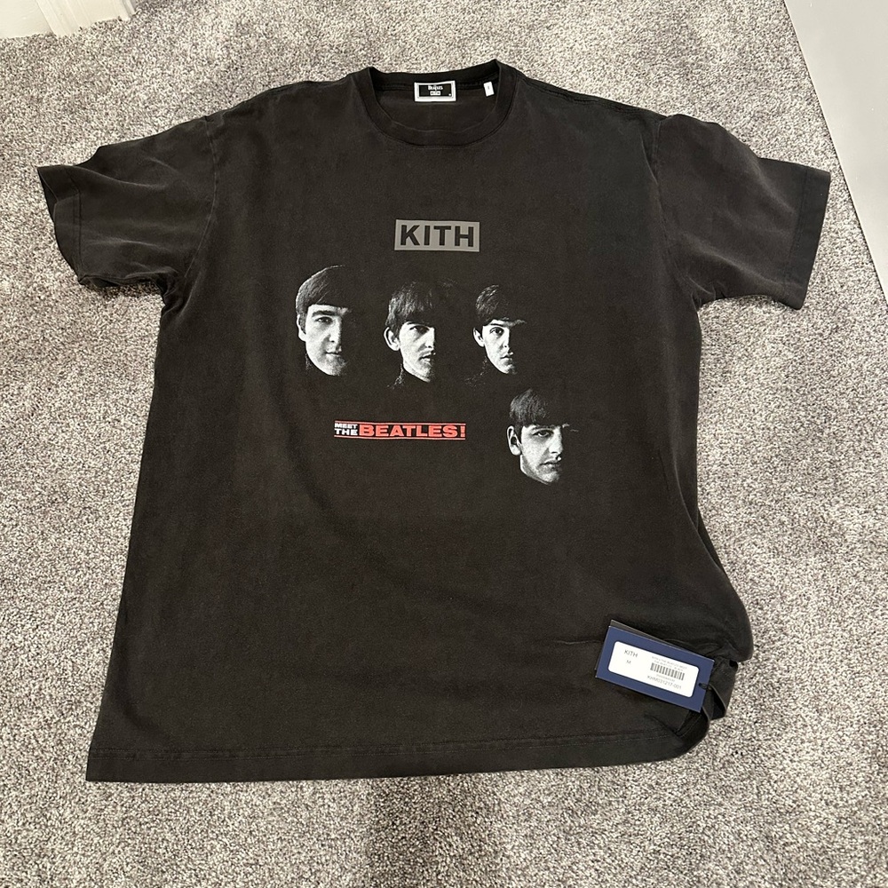 Kith x Beatles meet the Beatles t shirt medium NWT
